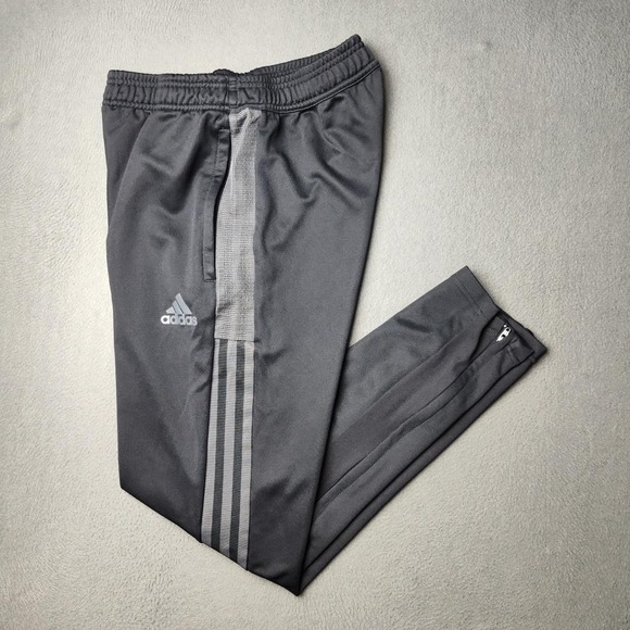 Adidas Track Pants Mens Small Black Ti ro 21 Soccer Aeroready Primegreen GN5490 - Picture 1 of 14
